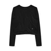 (W) Treemingbird Bar-Tack See-Through Longsleeve Black