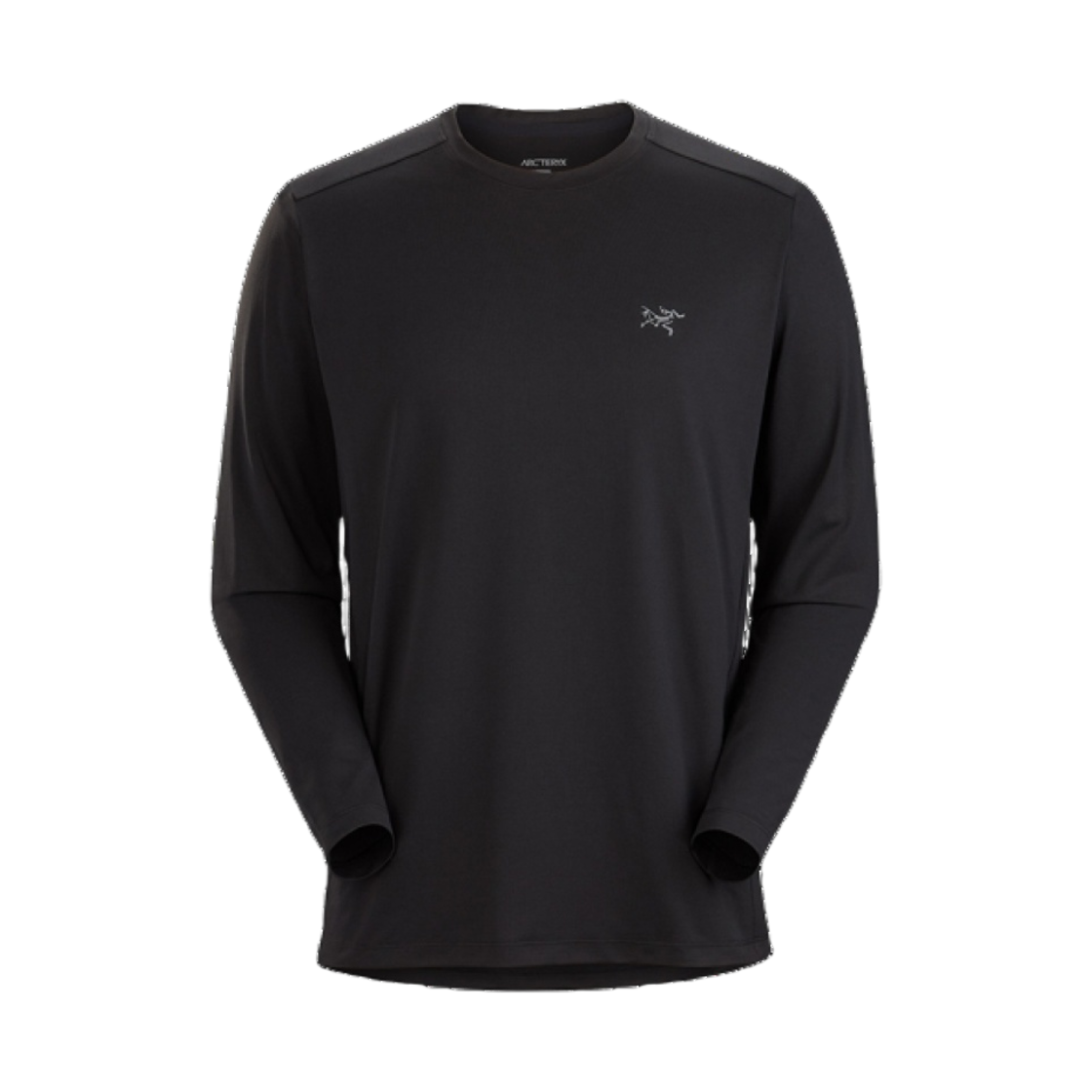 아크테릭스 코막 크루넥 롱슬리브 티셔츠 블랙 Arc'teryx KREAM