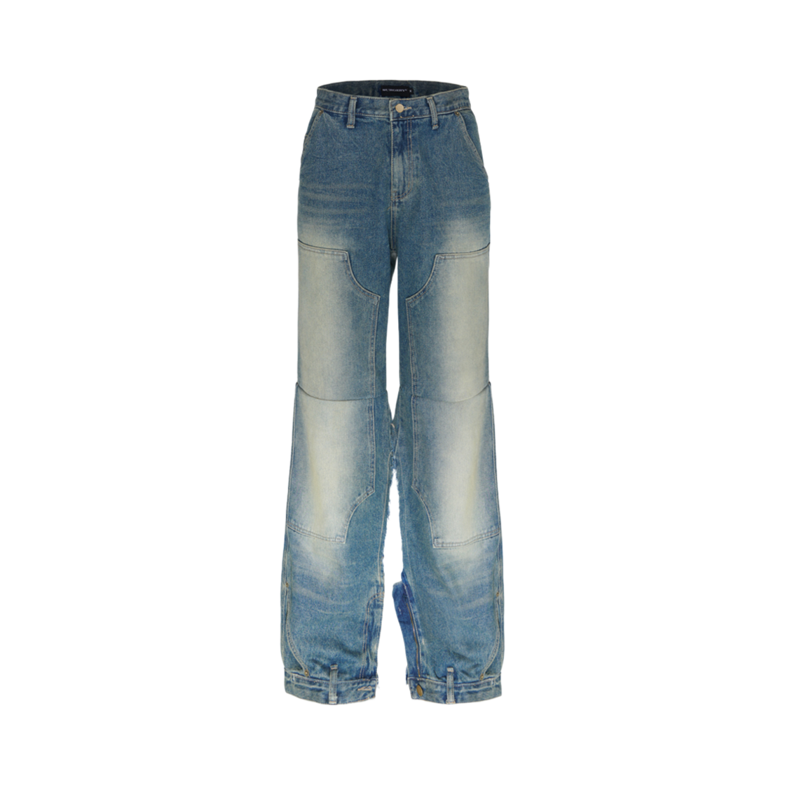 24fw36 Surgery Double Knee Double Jeans Tin Blue