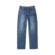 Pottery Easy Denim Pants Mid Blue