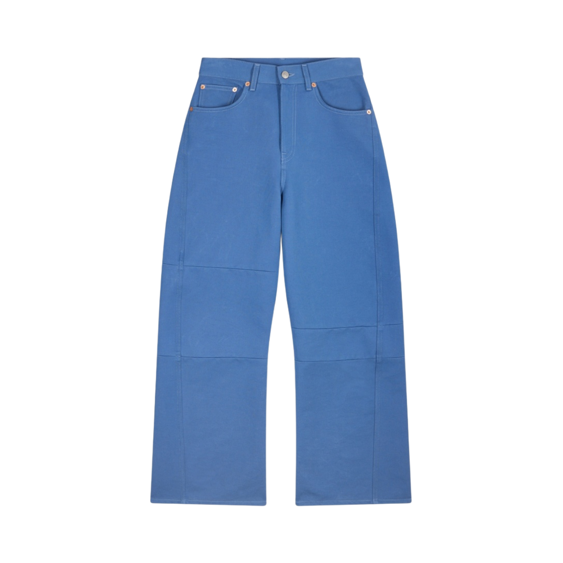 (W) MM6 메종 마르지엘라 오버사이즈 진 블루 스트라이프((W) MM6 Maison Margiela Oversized Jeans Blue Stripes) - 1