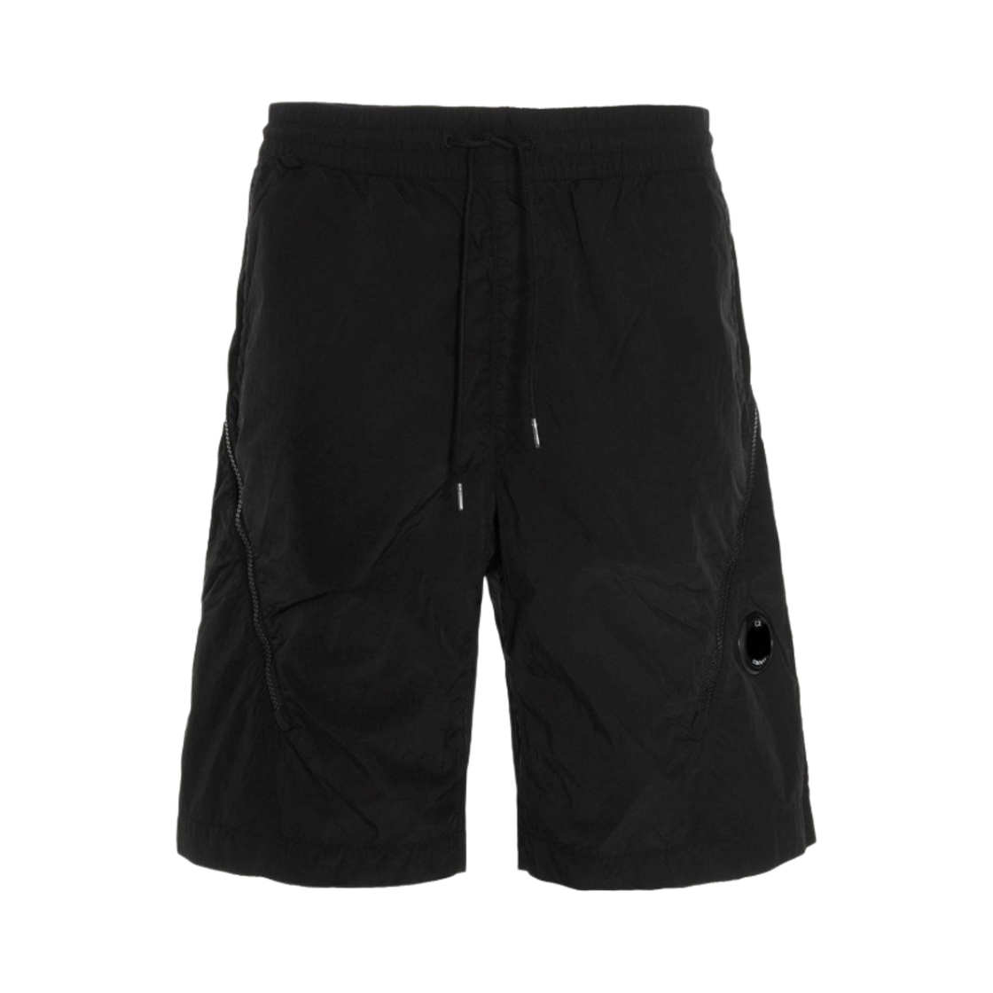 C.P. 컴퍼니 크롬-R 트랙 쇼츠 블랙 - 21SS(C.P. Company Chrome-R Track Shorts Black - 21SS)