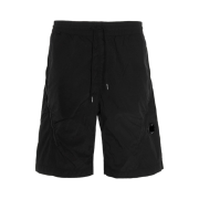C.P. Company Chrome-R Track Shorts Black - 21SS