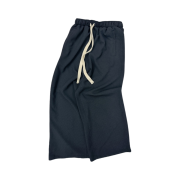 Nonnod Capri Pajama Pants Jacquard Black