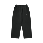 Nike NSW Swoosh Open Hem Fleece Pants Black - Asia