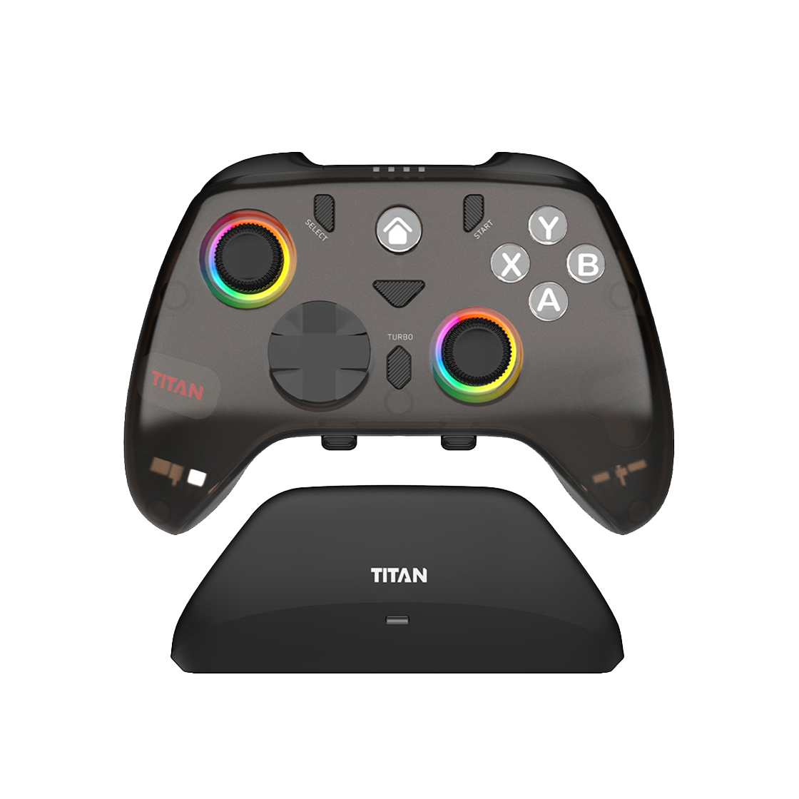제닉스 타이탄 GP5 무선 블루투스 PC 닌텐도 모바일 게임패드 조이스틱(XENICS TITAN GP5 Wireless Bluetooth PC Nintendo Mobile Gamepad)