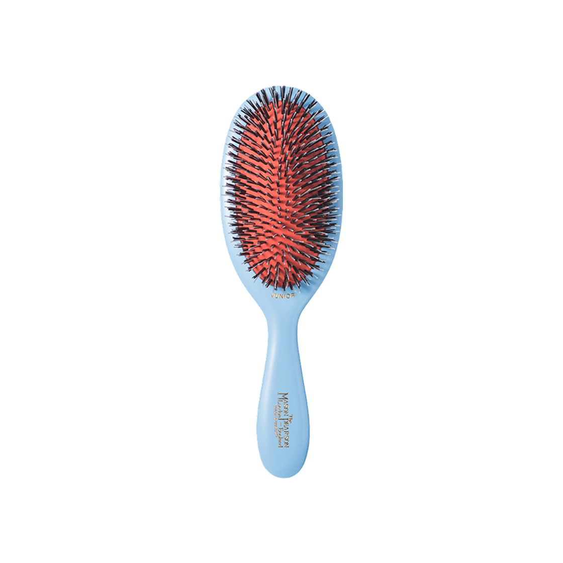 - Mason Pearson Junior Bristle Nylon Hairbrush BN2 Blue