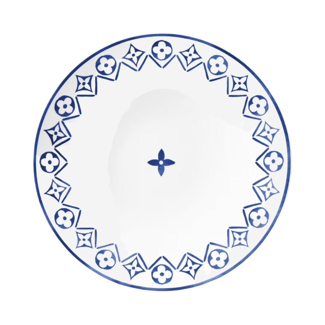 R95649 Louis Vuitton Dinner Plates Monogram Flower Tile (Set of 2)