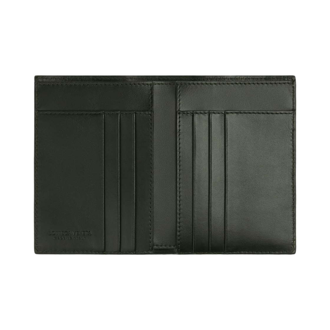 보테가 베네타 인트레치아토 플랩 지갑 다크 그린(Bottega Veneta Intrecciato Flap Wallet Dark Green) - 2