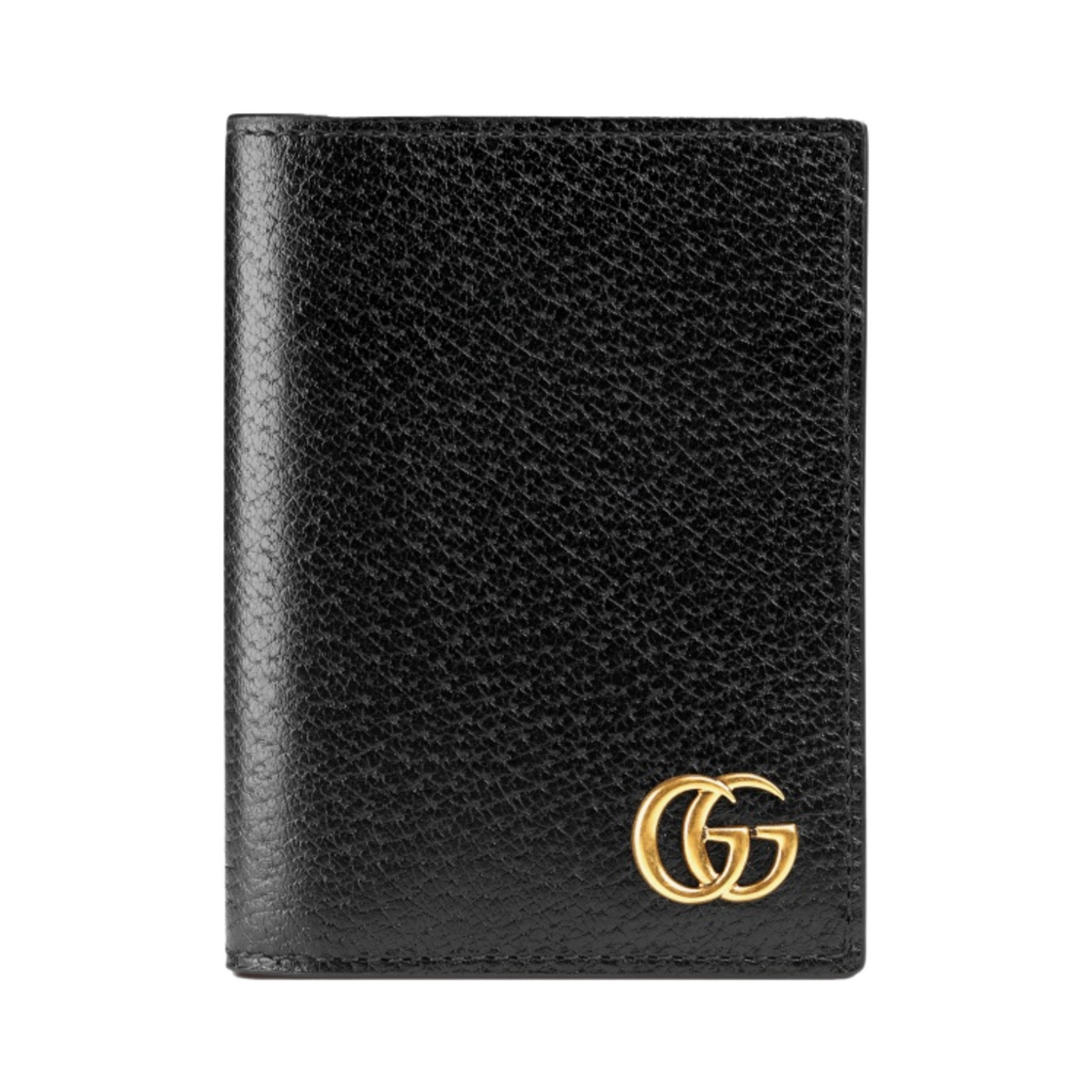 구찌 GG 마몽 레더 카드 케이스 블랙(Gucci GG Marmont Leather Card Case Black)