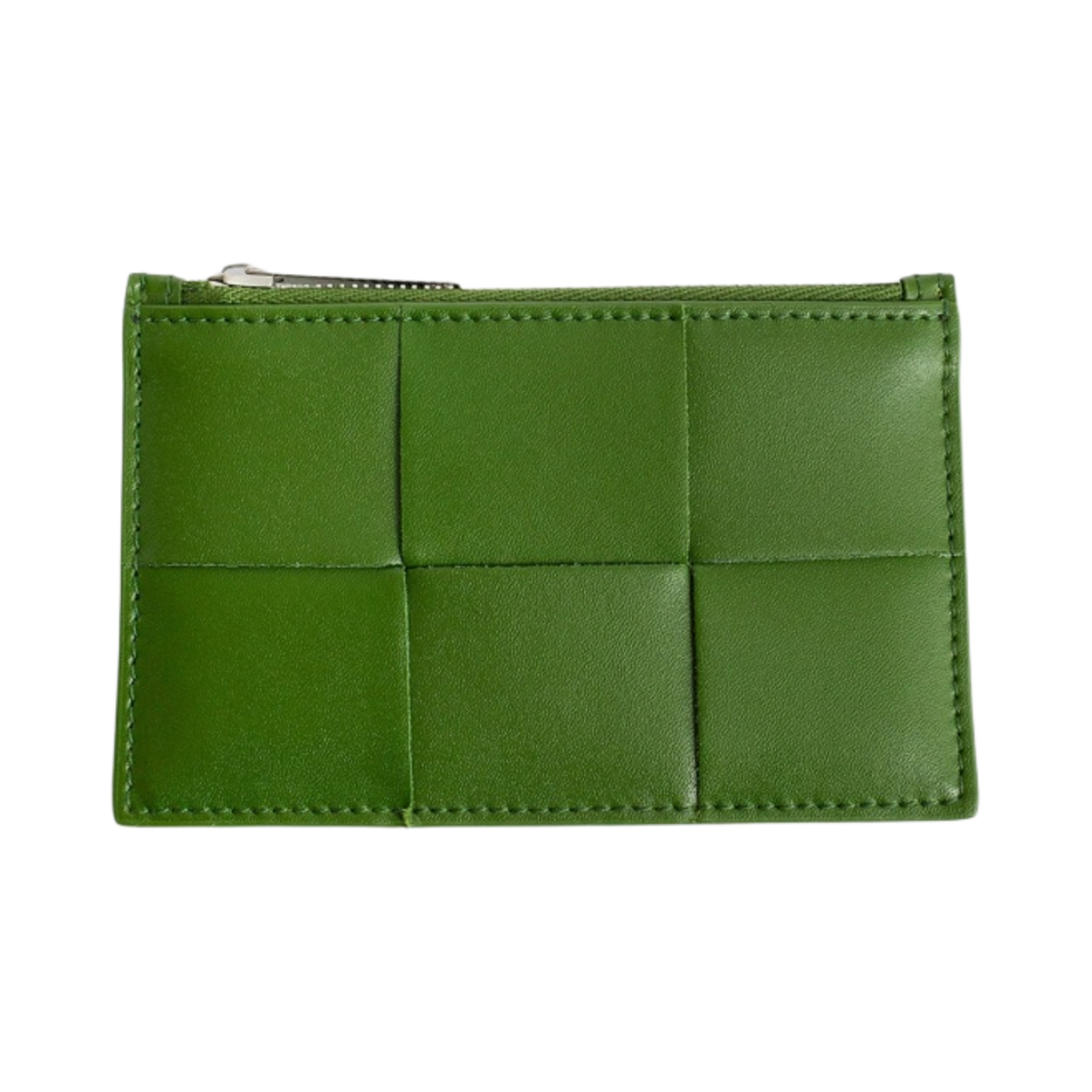 보테가 베네타 지퍼 카드 케이스 아보카도(Bottega Veneta Zipped Card Case Avocado) - 1