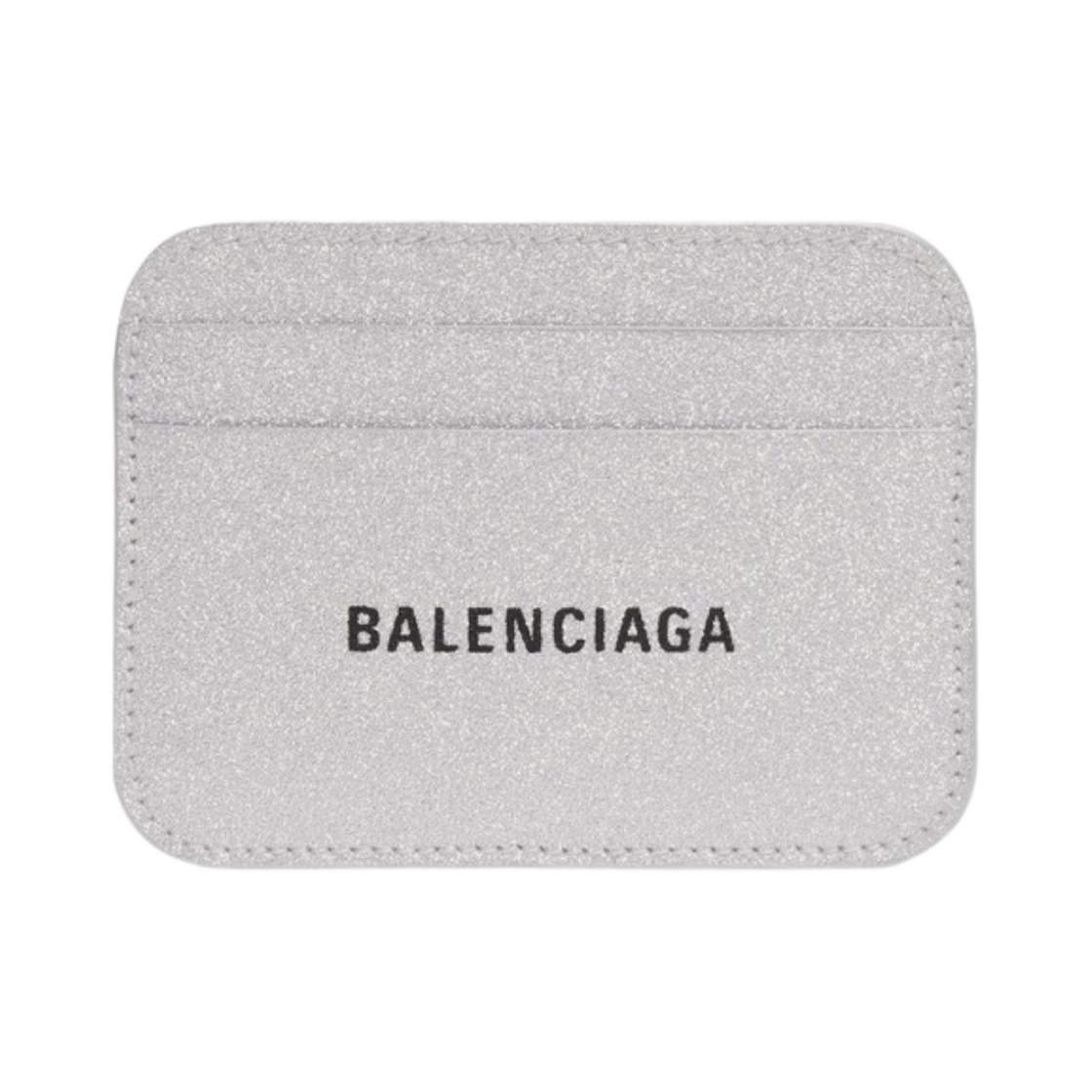 발렌시아가 스파클링 패브릭 캐쉬 카드 홀더 실버(Balenciaga Cash Card Holder in Sparkling Fabric Silver) - 1
