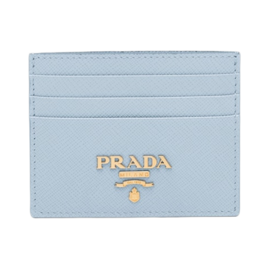 프라다 사피아노 레더 카드 홀더 라이트 블루(Prada Saffiano Leather Card Holder Light Blue)