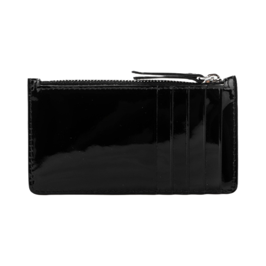 메종 마르지엘라 페이턴트 레더 카드 홀더 블랙(Maison Margiela Patent Leather Card Holder Black) - 2