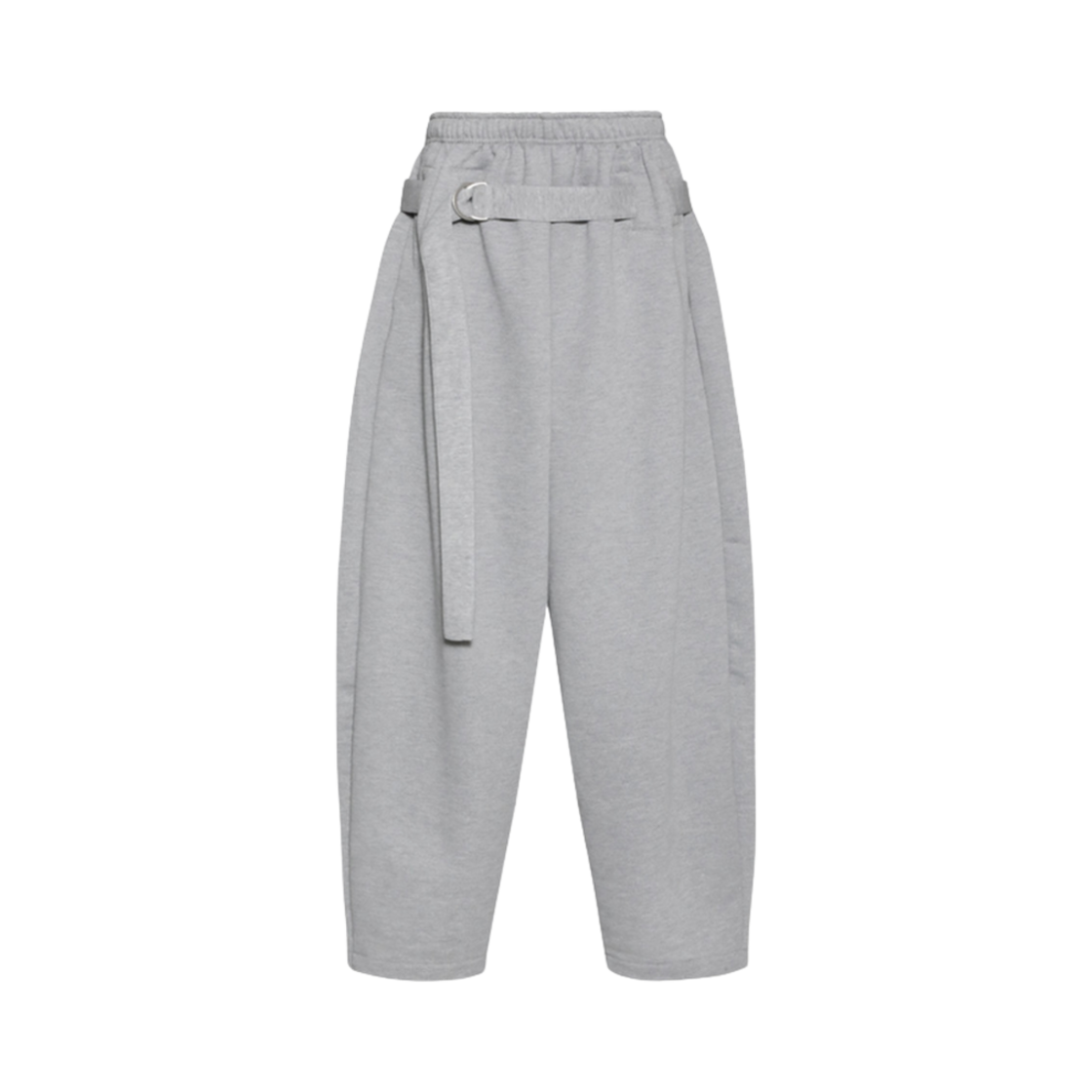 엠제이디 x 코인 서울 헤비 스웨트 배기 팬츠 멜란지 그레이(MJD x Koin Seoul Belted Heavy Sweat Baggy Pants Melange Grey)