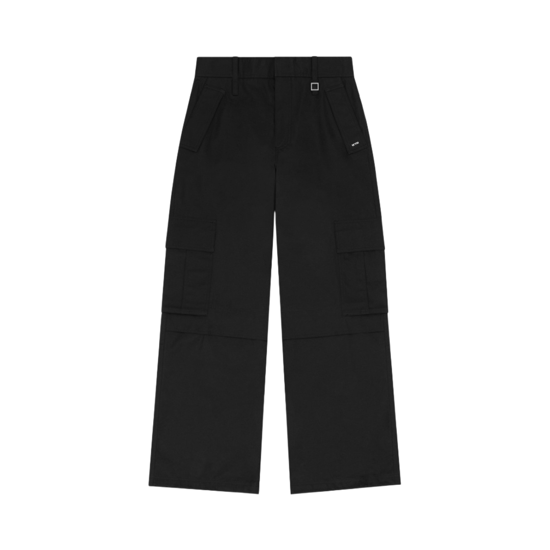 W233PT09945B Wooyoungmi Wide Cargo Pants Black - 23FW