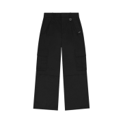 Wooyoungmi Wide Cargo Pants Black - 23FW