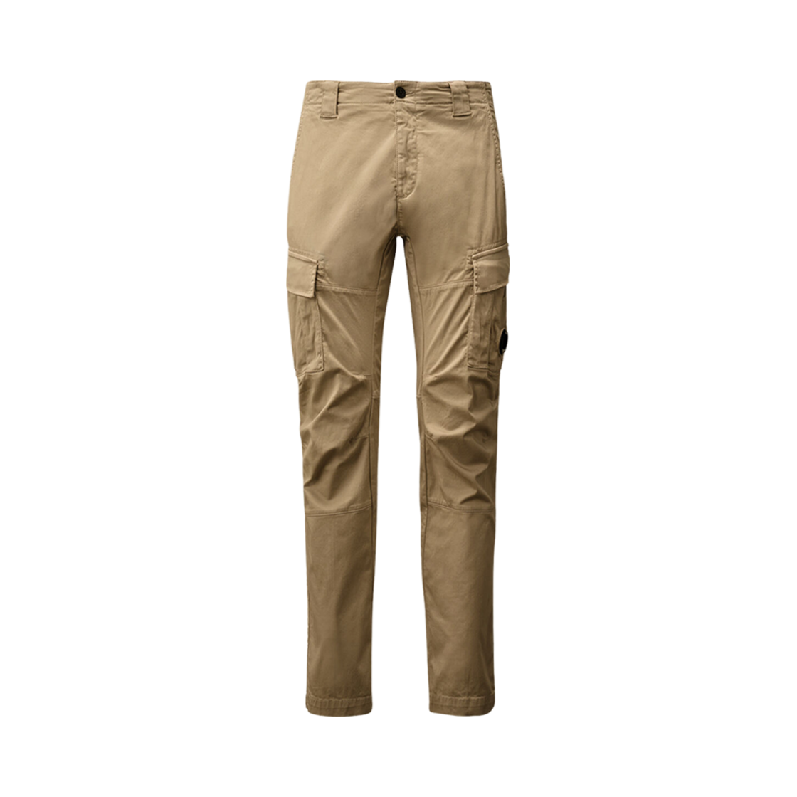 18CMPA056A005694G327 C.P. Company Stretch Satin Cargo Pants Vintage Khaki Beige - 25SS