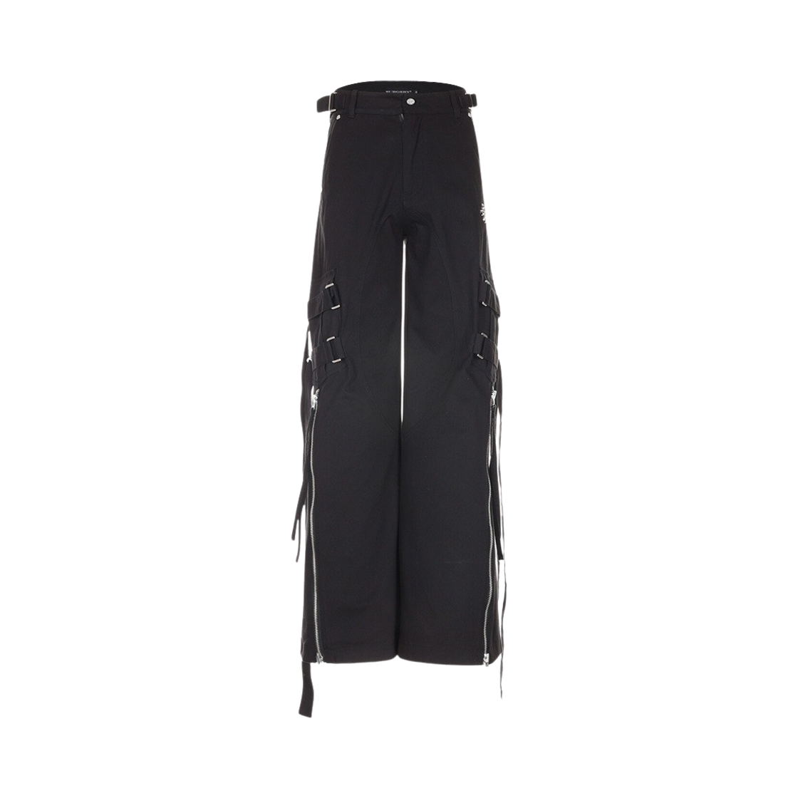 써저리 본디지 카고 팬츠 블랙(Surgery Bondage Cargo Pants Black)