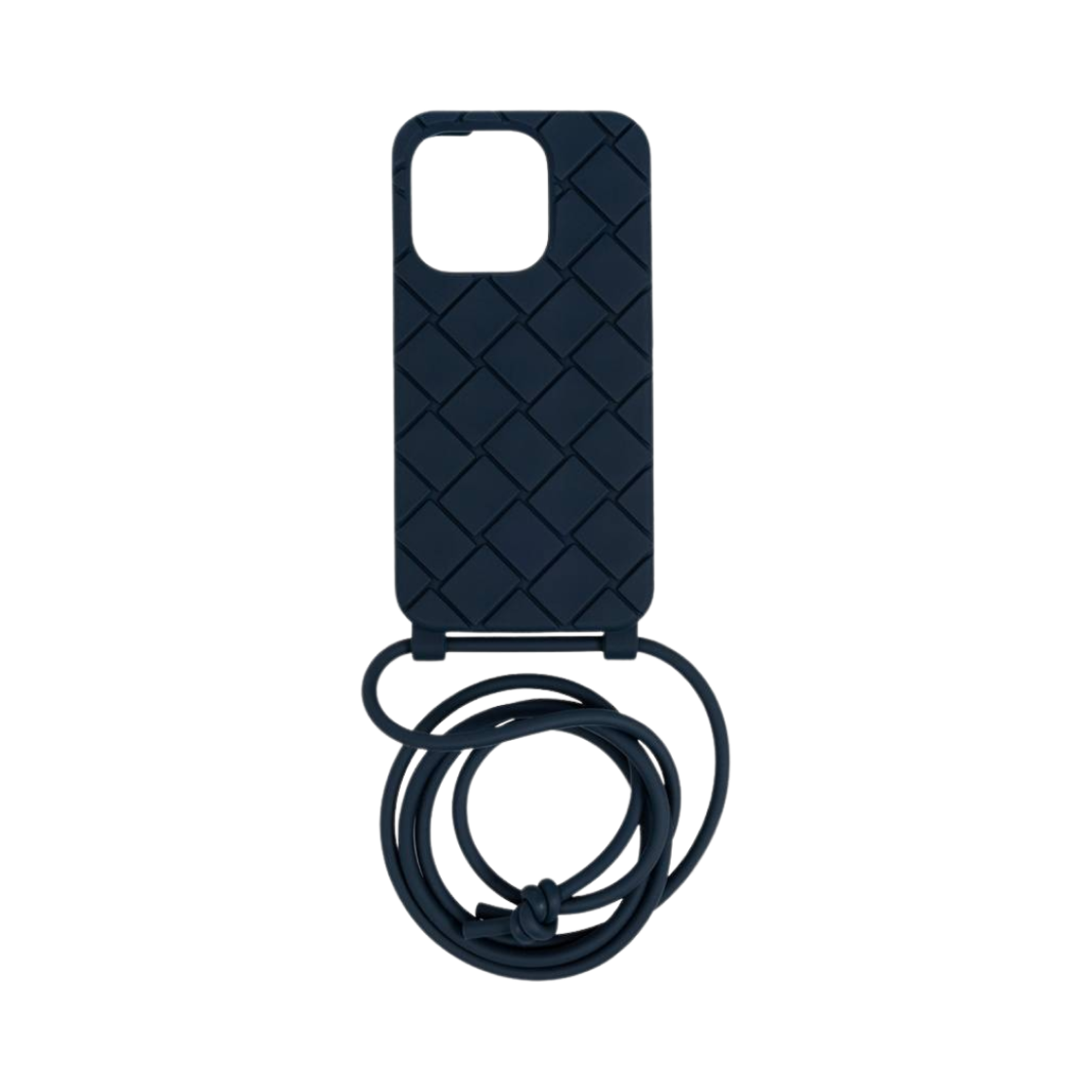 789838V0EY03116 Bottega Veneta iPhone 15 Pro Case Deep Blue