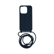 Bottega Veneta iPhone 15 Pro Case Deep Blue