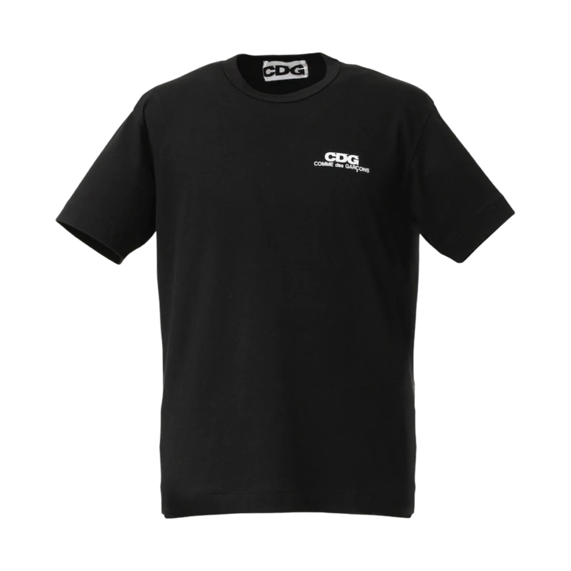 CDG 스몰 로고 티셔츠 블랙(CDG Small Logo T-Shirt Black)
