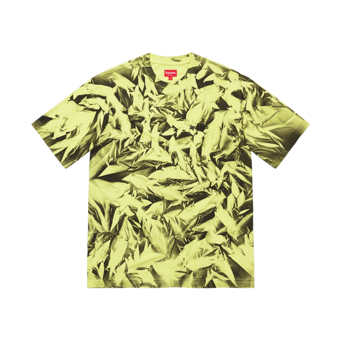 슈프림 크리시스 숏슬리브 탑 네온 그린 - 22FW(Supreme Creases S/S Top Neon Green - 22FW) - 1