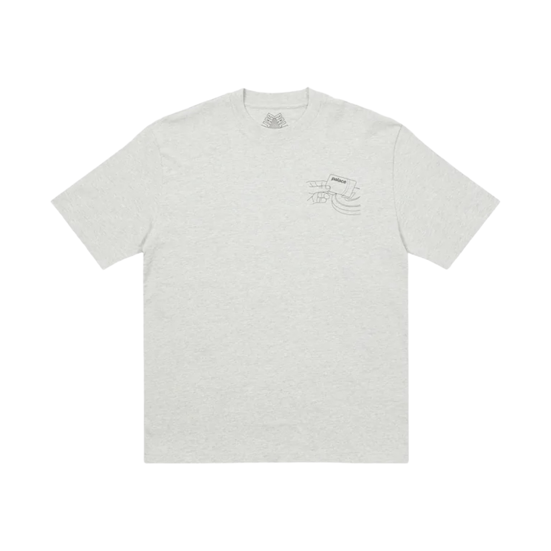 팔라스 백 오브 더 버스 티셔츠 그레이 말 - 22FW(Palace Back of The Bus T-Shirt Grey Marl - 22FW) - 2