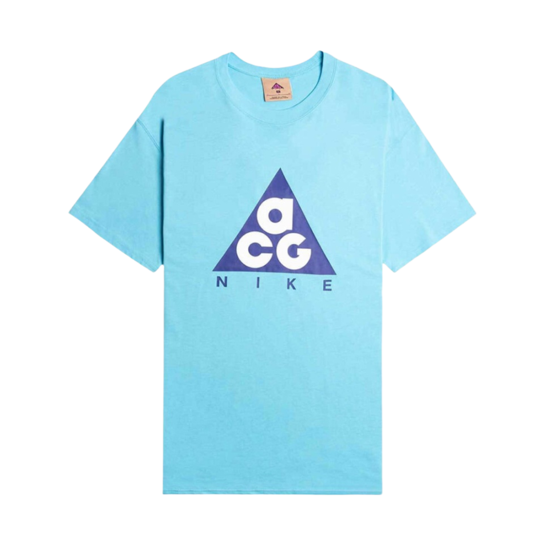 나이키 ACG 자이언트 로고 티셔츠 블루 - 아시아(Nike ACG Giant Logo T-Shirt Blue - Asia) - 1