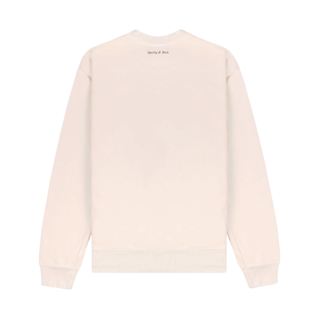 스포티 앤 리치 x 호텔 뒤 캡 에덴 록 에덴 크레스트 크루넥 크림 네이비(Sporty & Rich x Hotel Du Cap-Eden-Roc Eden Crest Crewneck Cream Navy) - 2