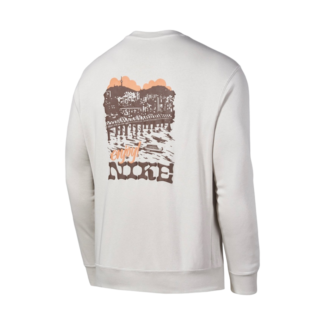 나이키 NSW KR 한강 크루 라이트 본 - 아시아(Nike NSW KR Han River Crew Light Bone - Asia) - 2