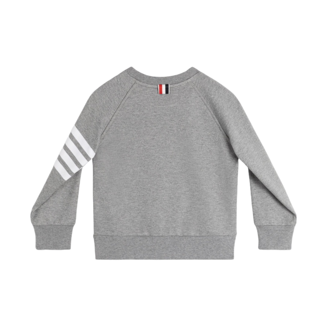 (키즈) 톰브라운 루프백 사선 랍스터 크루넥 스웨트셔츠 미디움 그레이((Kids) Thom Browne Loopback 4-Bar Lobster Crewneck Sweatshirt Medium Grey) - 2