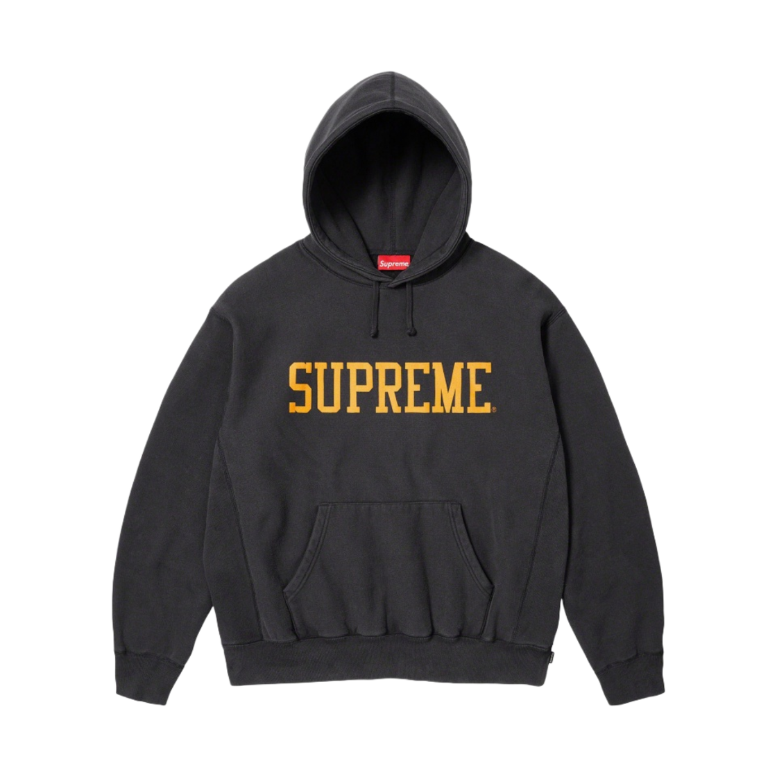 슈프림 바시티 후드 스웨트셔츠 블랙 - 23FW