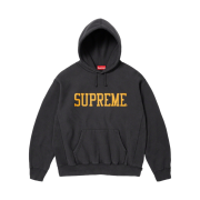 Supreme Varsity Hooded Sweatshirt Black - 23FW