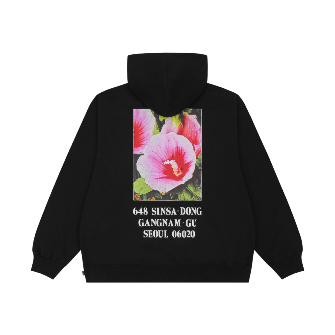 슈프림 서울 박스로고 후드 스웨트셔츠 블랙 - 23FW(Supreme Seoul Box Logo Hooded Sweatshirt Black - 23FW)