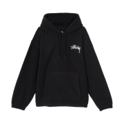 Stussy Bronson Polar Fleece Hoodie Black