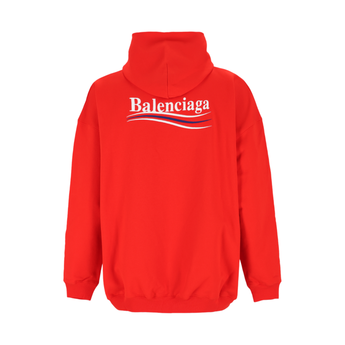 발렌시아가 폴리티컬 캠페인 라지 핏 후드 레드(Balenciaga Political Campaign Large Fit Hoodie Red) - 2
