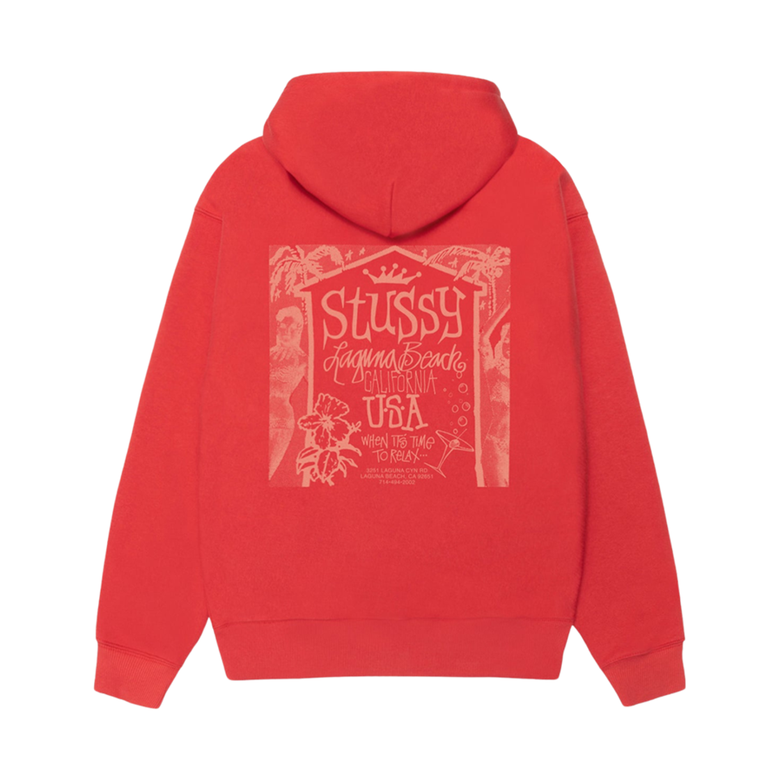 스투시 비치 하우스 후드 블랙 | Stussy | KREAM