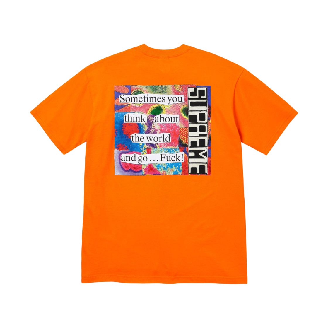 - Supreme Static T-Shirt Orange - 23FW