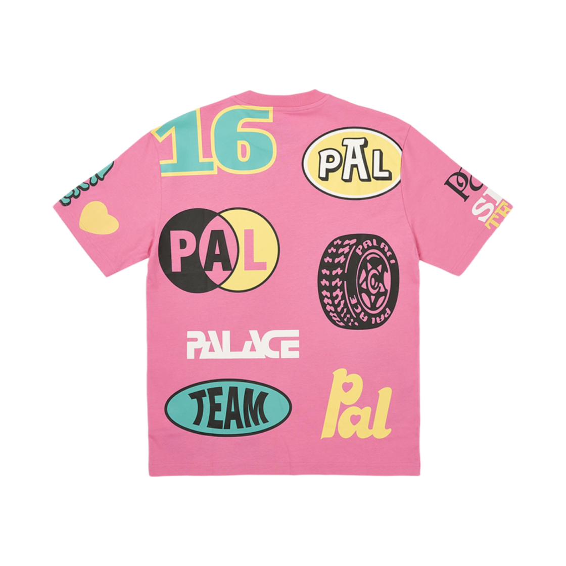 팔라스 필 업 티셔츠 프루티 핑크 - 24SS(Palace Fill Up T-Shirt Fruity Pink - 24SS) - 2