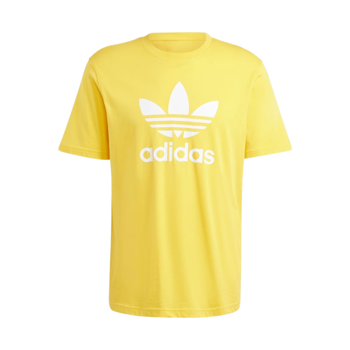IR7977 Adidas Adicolor Trefoil Tee Bold Gold - KR Sizing