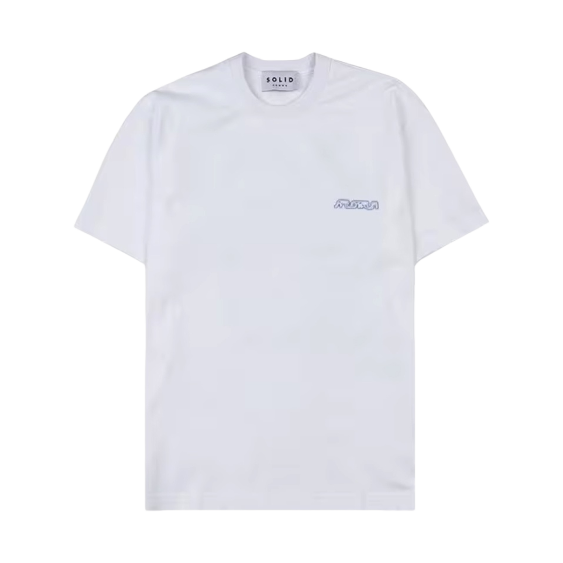 솔리드 옴므 크리스탈 그래픽 티셔츠 화이트 - 23SS(Solid Homme Crystal Graphic T-Shirt White - 23SS)