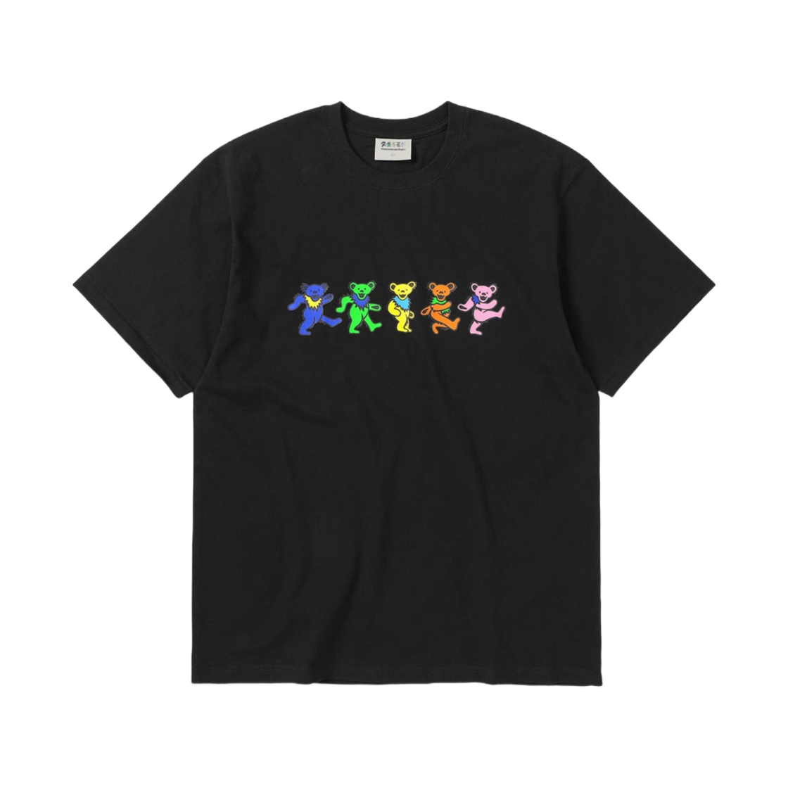 디스이즈네버댓 x 그레이트풀 데드 댄싱 베어 티셔츠 블랙(thisisneverthat x Grateful Dead Dancing Bears T-Shirt Black)
