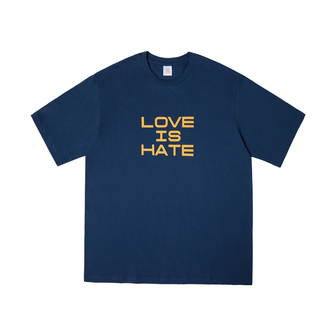 네더월드 러브 이즈 헤이트 티 네이비(Netherworld Love Is Hate Tee Navy)
