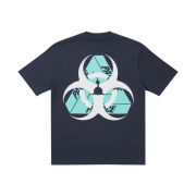 Palace Bio Hazard T-Shirt Navy - 21SS