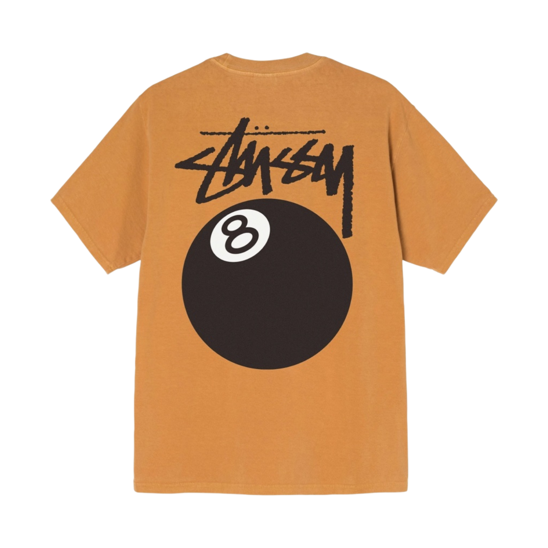 스투시 8볼 피그먼트 다이드 티셔츠 카퍼 - 21FW(Stussy 8 Ball Pigment Dyed T-Shirt Copper - 21FW) - 1