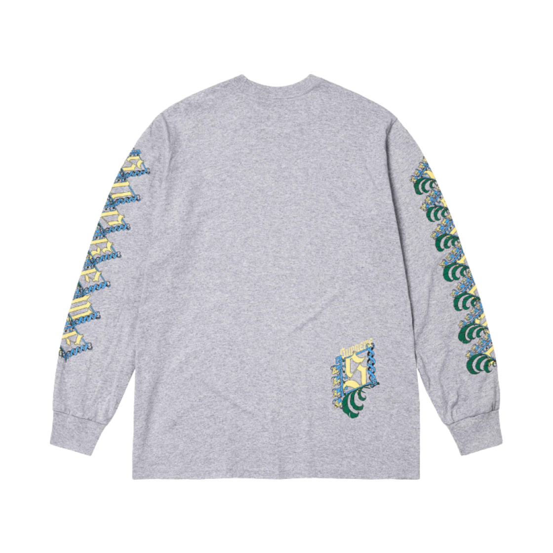 - Supreme Strawberries L/S T-Shirt Heather Grey - 24FW