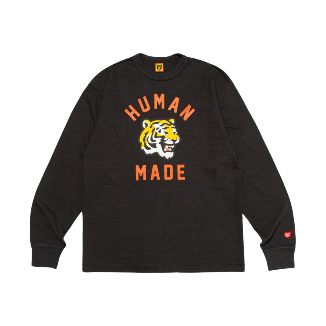 HM27CS013 Human Made Graphic L/S T-Shirt Black