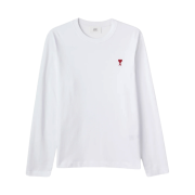 AMI de Coeur Long Sleeves T-Shirt White
