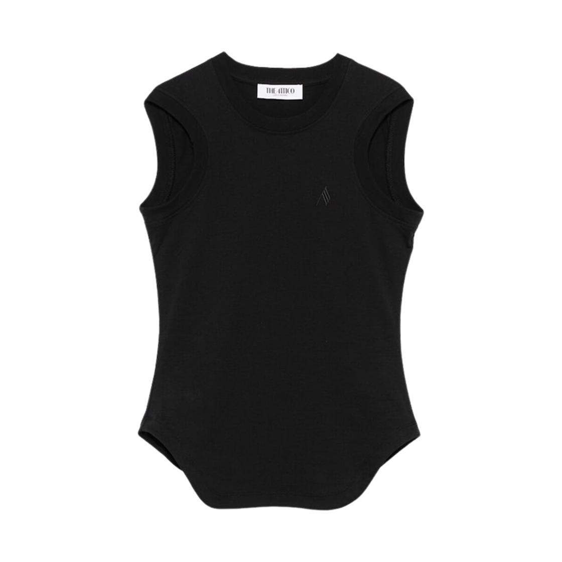 (W) 디 아티코 리스 탱크탑 블랙((W) The Attico Reese Tank Top Black) - 1